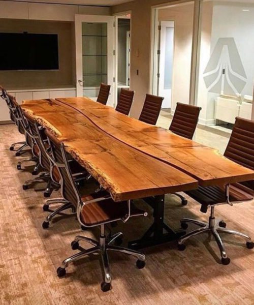 Ağaçtan Toplantı Masası